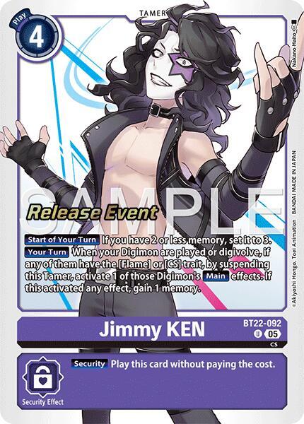 Jimmy KEN - BT22-092 - U - Foil