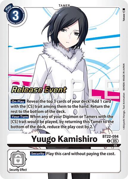 Yuugo Kamishiro - BT22-094 - U - Foil