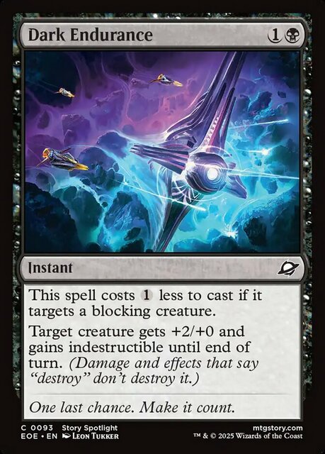 Dark Endurance - Foil
