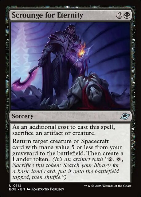 Scrounge for Eternity - Foil