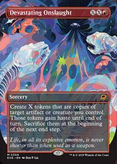 Devastating Onslaught - Foil - Borderless