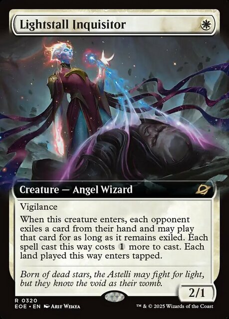Lightstall Inquisitor - Foil - Extended Art