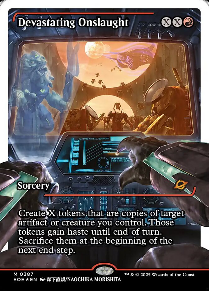 Devastating Onslaught (0387) - Fracture Foil - Showcase