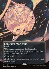 Contested War Zone (0053) - Foil - Borderless