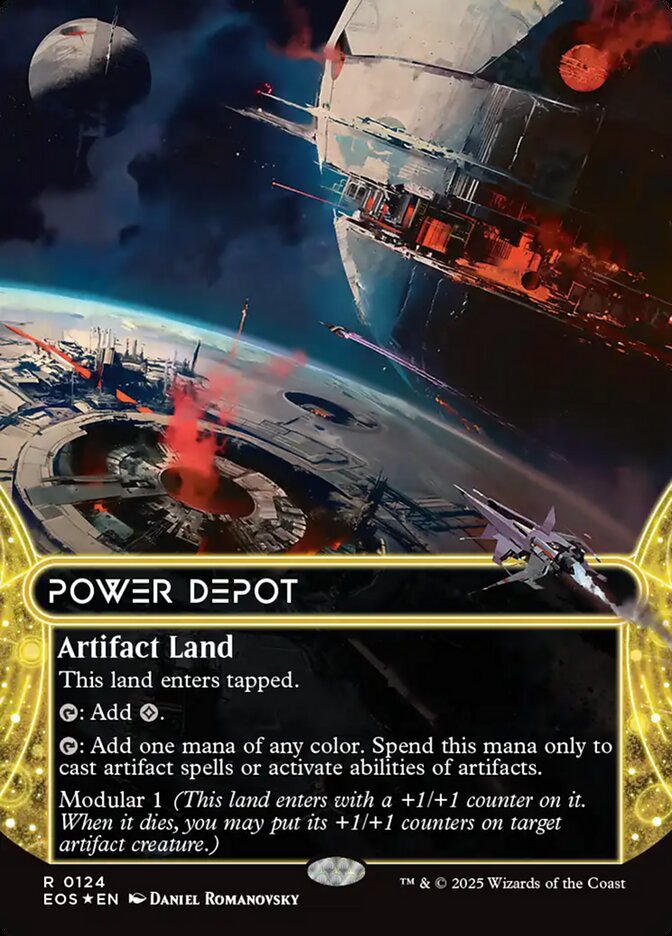 Power Depot (0124) - Galaxy Foil - Borderless