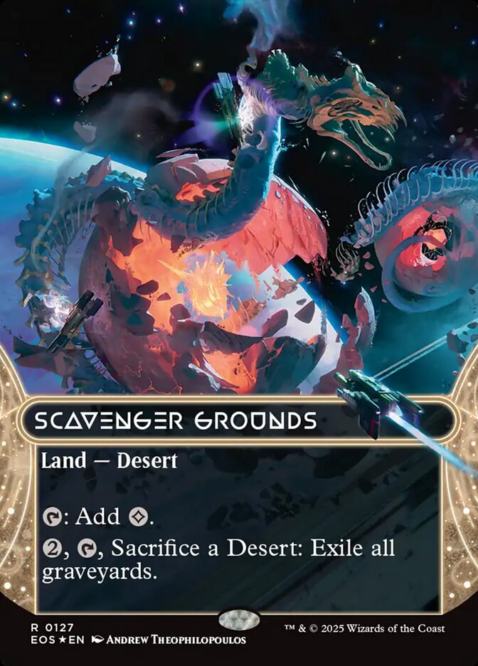Scavenger Grounds (0127) - Galaxy Foil - Borderless