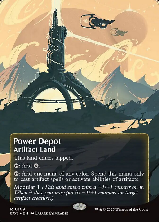 Power Depot (0169) - Galaxy Foil - Borderless