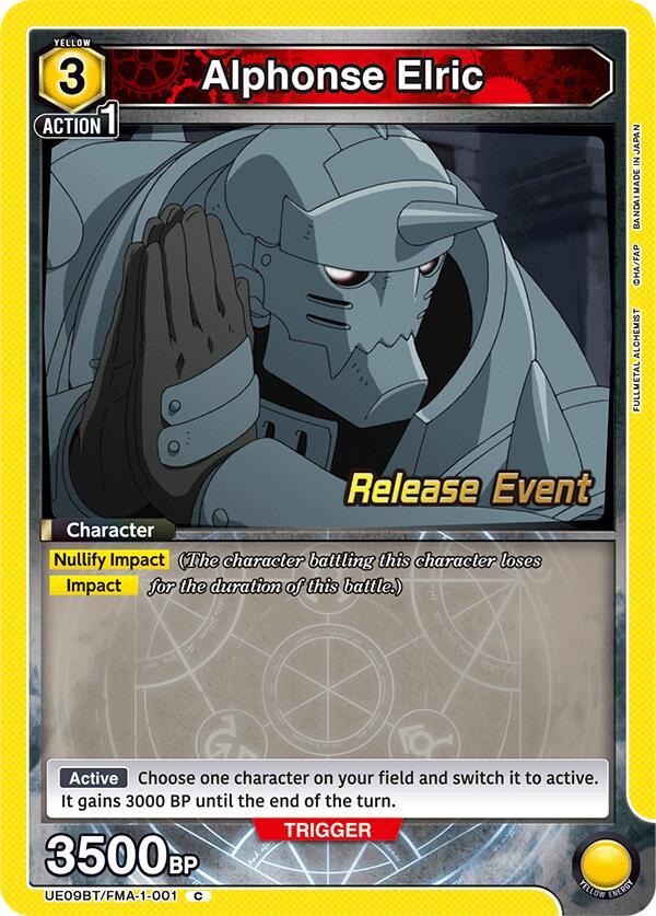 Alphonse Elric (001) - UE09BT/FMA-1-001 - Common