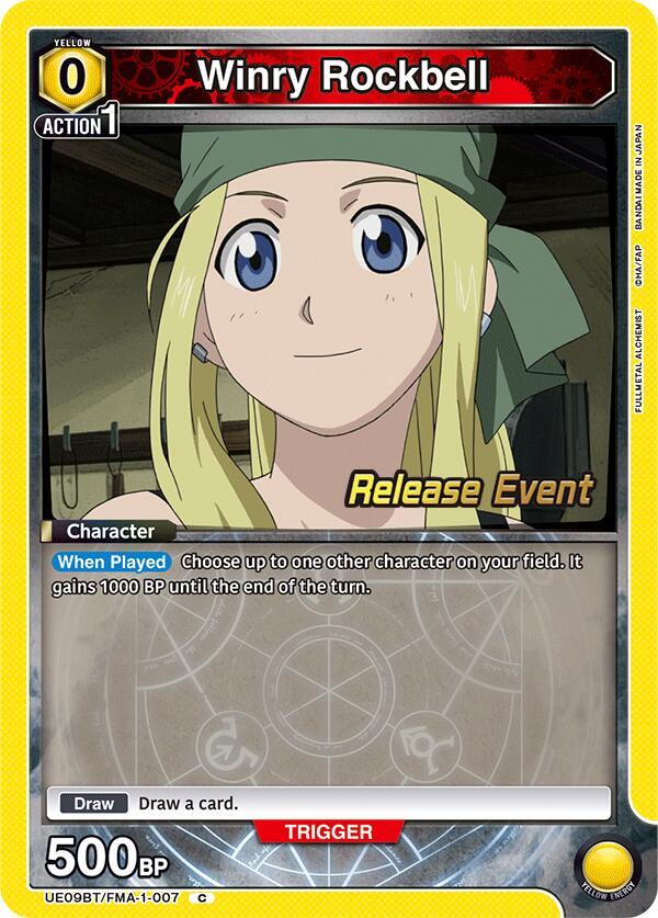 Winry Rockbell (007) - UE09BT/FMA-1-007 - Common