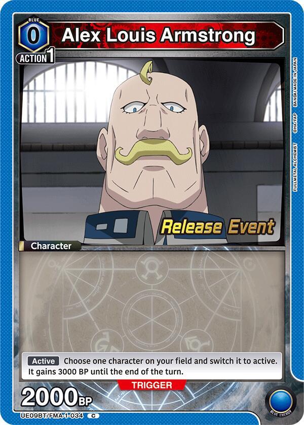 Alex Louis Armstrong (034) - UE09BT/FMA-1-034 - Common