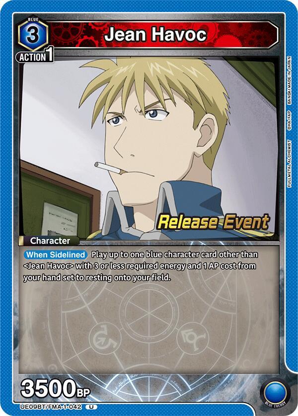 Jean Havoc - UE09BT/FMA-1-042 - Uncommon