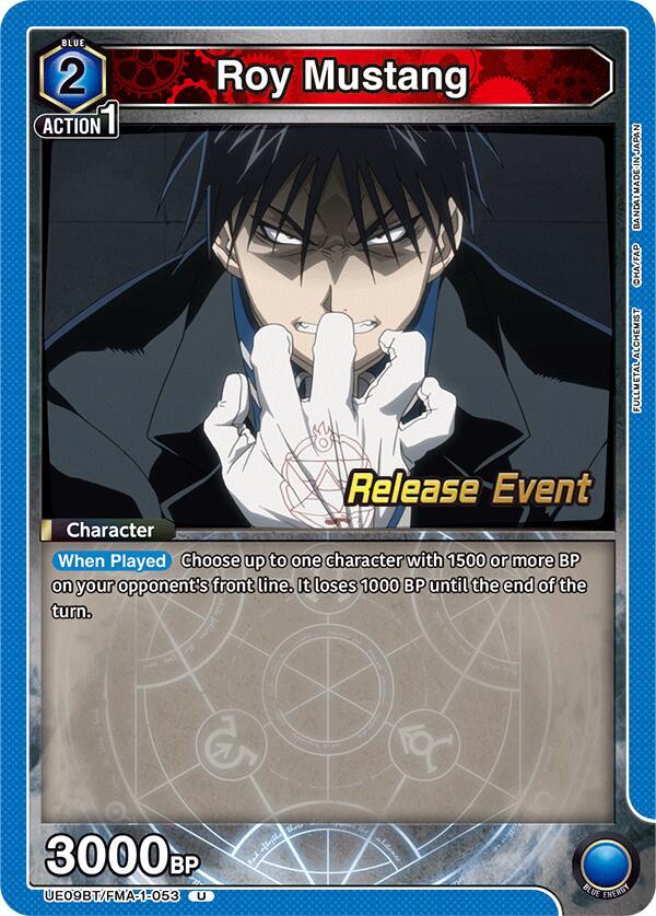 Roy Mustang (053) - UE09BT/FMA-1-053 - Uncommon