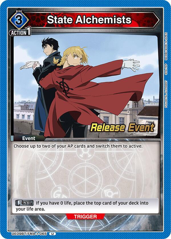 State Alchemists - UE09BT/FMA-1-065 - Uncommon