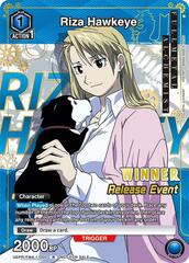 Riza Hawkeye (Release Event Winner) - UEPR/FMA-1-050 - Rare - Foil