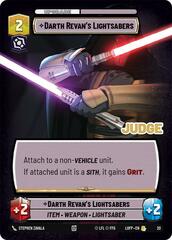 Darth Revan's Lightsabers (Judge Promo)