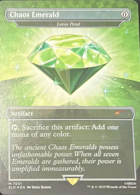 Chaos Emerald - Lotus Petal (7031) - Foil