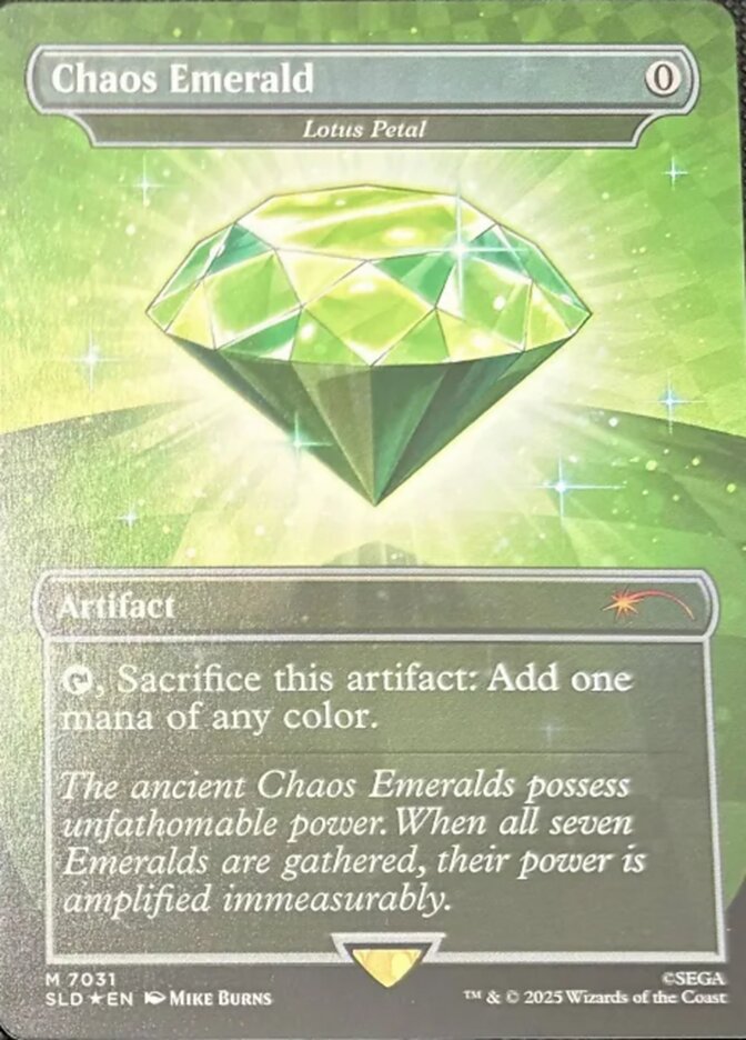 Chaos Emerald - Lotus Petal (7031) - Foil