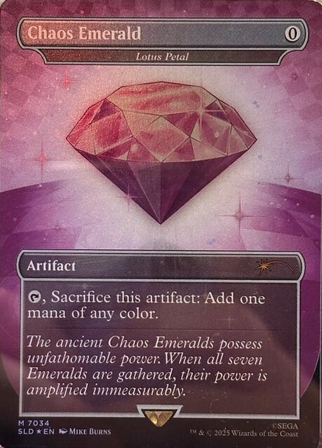 Chaos Emerald - Lotus Petal (7034) - Foil