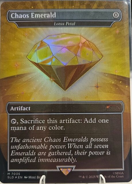 Chaos Emerald - Lotus Petal (7035) - Foil