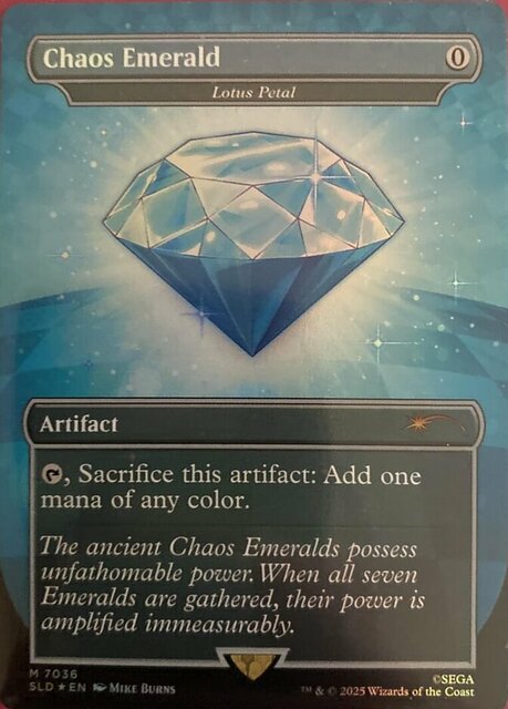 Chaos Emerald - Lotus Petal (7036) - Foil