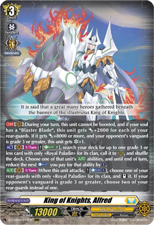 King of Knights, Alfred - DZ-SS08/012EN  - RRR