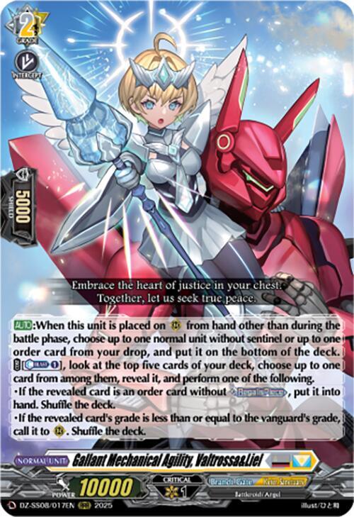 Gallant Mechanical Agility, Valtrossa&Liel - DZ-SS08/017EN  - RRR