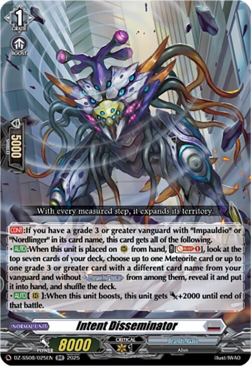 Intent Disseminator - DZ-SS08/025EN  - RR