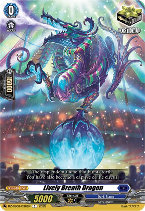 Lively Breath Dragon - DZ-SS08/036EN  - C
