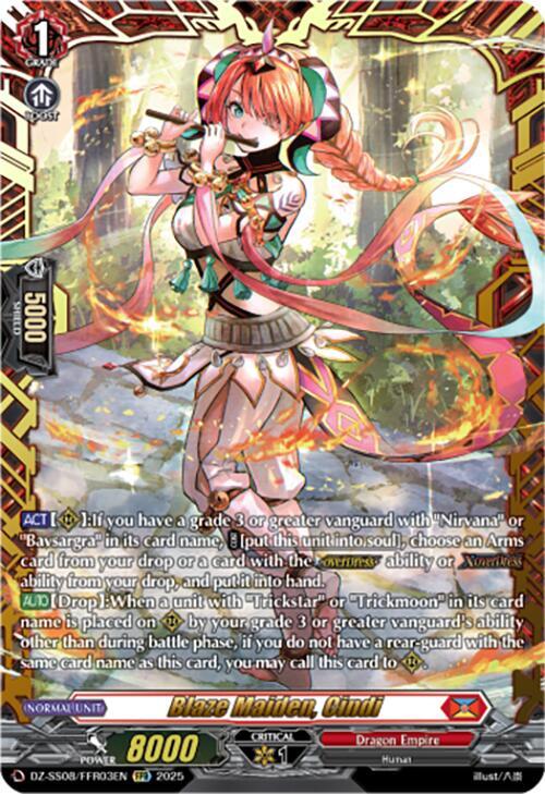 Blaze Maiden, Cindi - DZ-SS08/FFR03EN  - FFR