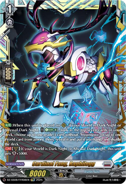 Cardinal Fang, Raphilogg - DZ-SS08/FFR08EN  - FFR