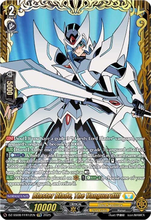 Blaster Blade, The Vanguard!!! - DZ-SS08/FFR12EN  - FFR