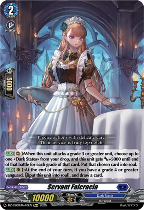 Servant Falcracia (Re+) - DZ-SS08/Re40EN  - Re+