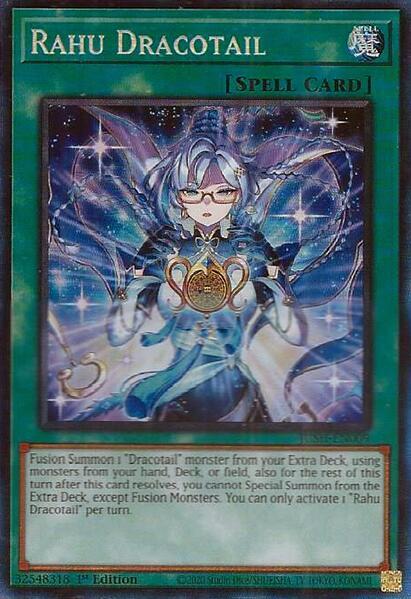 Rahu Dracotail - JUSH-EN009 - Super Rare - 1st Edition