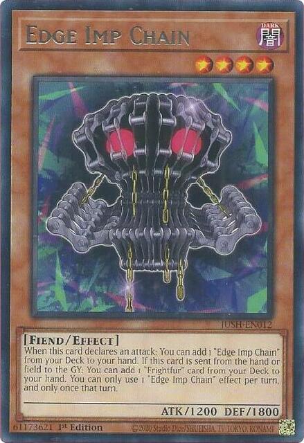 Edge Imp Chain - JUSH-EN012 - Rare - 1st Edition