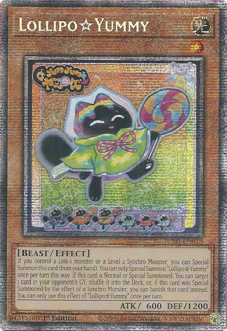 LollipoYummy - JUSH-EN018 - Ultra Rare - 1st Edition