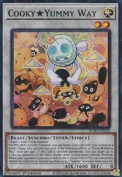 CookyYummy Way - JUSH-EN020 - Super Rare - 1st Edition