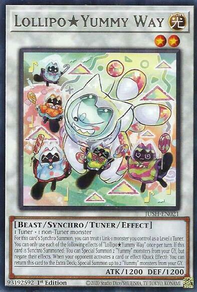 LollipoYummy Way - JUSH-EN021 - Rare - 1st Edition