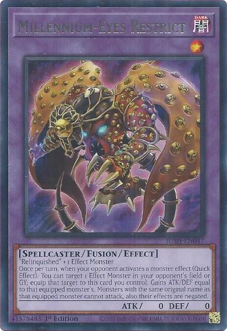 Millennium-Eyes Restrict - JUSH-EN047 - Rare - 1st Edition