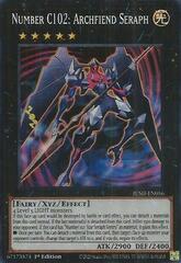 Number C102: Archfiend Seraph - JUSH-EN056 - Super Rare - 1st Edition