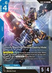 Unicorn Gundam 02 Banshee (Destroy Mode) - GD01-003 - Legend Rare - Holo
