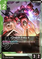 Char's Zaku II - GD01-026 - Rare - Holo