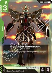 Gundam Sandrock - GD01-028 - Rare - Holo