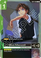 Duo Maxwell - GD01-090 - Rare - Holo