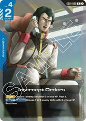 Intercept Orders - GD01-099 - Rare - Holo