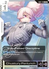 Iron-Fisted Discipline - GD01-119 - Rare - Holo