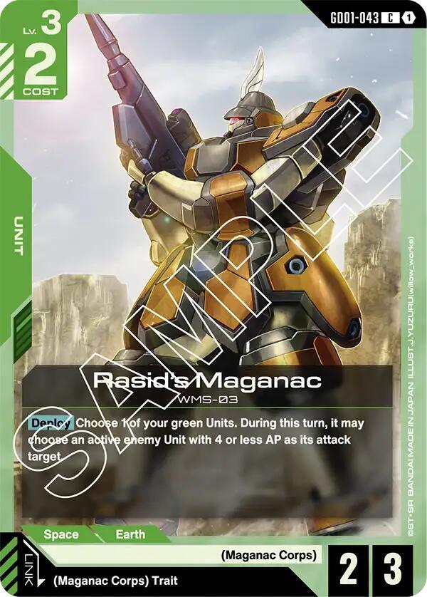 Rasids Maganac - GD01-043 - Common