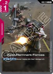Zeon Remnant Forces - GD01-115 - Uncommon