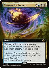 Singularity Rupture - Foil - Extended Art