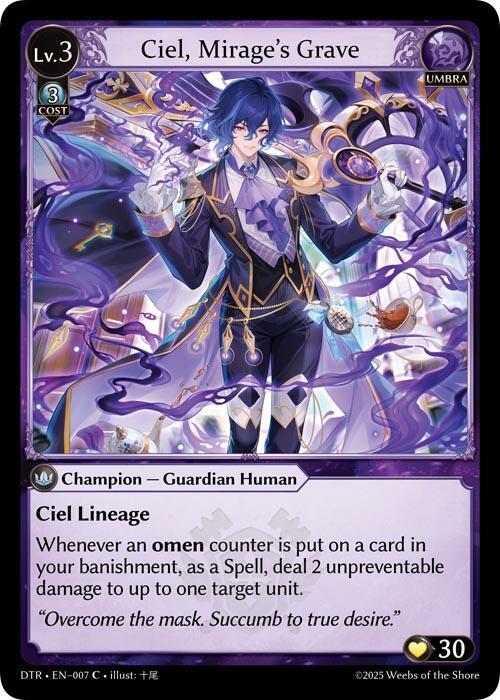 Ciel, Mirages Grave - 7 - C - Foil