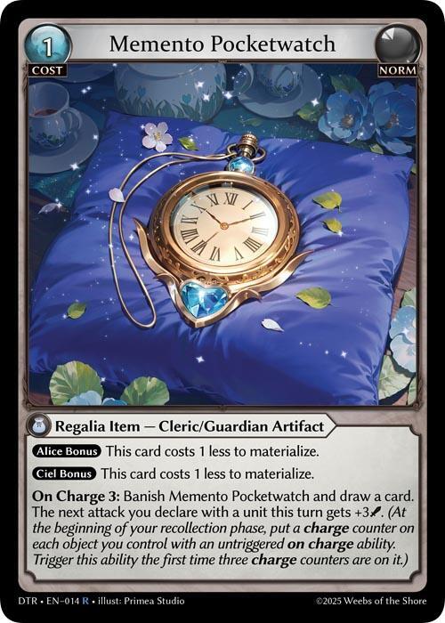 Memento Pocketwatch - 14 - R - Foil